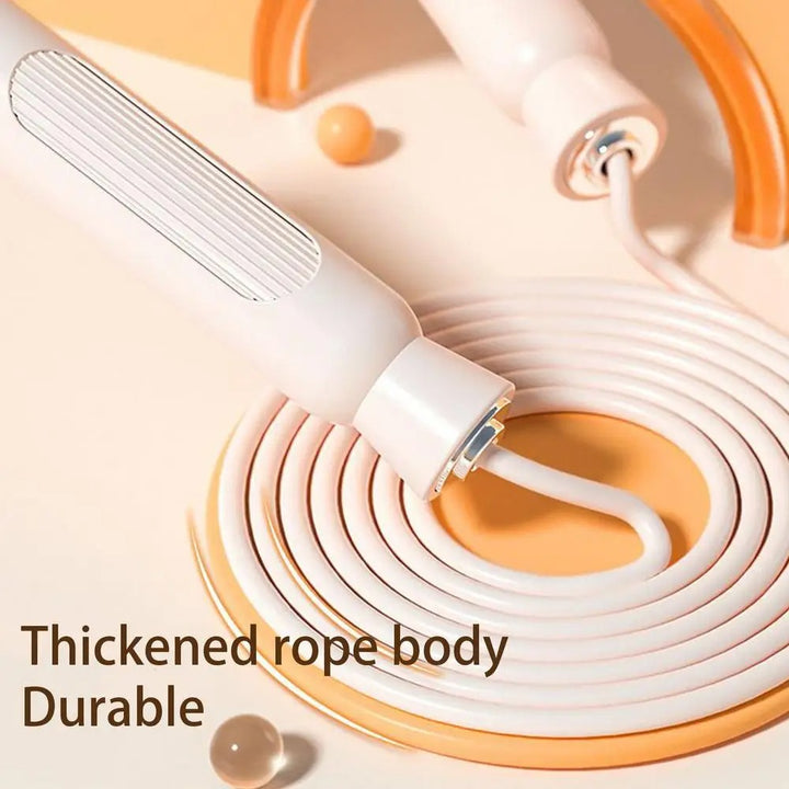 Premium Adjustable Jump Rope for Weight Loss & Cardio – Steel Rope with Ball Bearings, Durable PVC, for Men & Women, 280cm Length