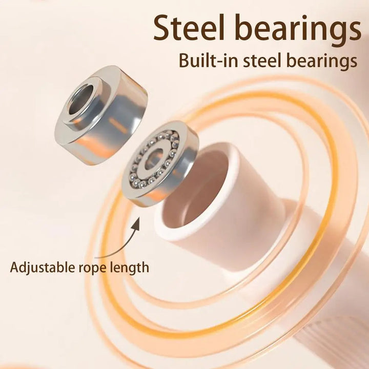 Premium Adjustable Jump Rope for Weight Loss & Cardio – Steel Rope with Ball Bearings, Durable PVC, for Men & Women, 280cm Length