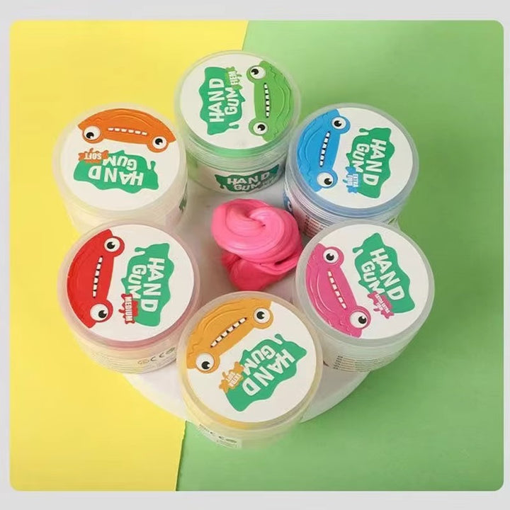 Premium Stress Relief Hand Putty Set – 4 Pcs Soft & Stretchy Silicone Therapy Putty for Finger Training, Decompression, and Children's Gifts – Non-Sticky, Bounceable & Durable - StrengthXPhysiotherapy