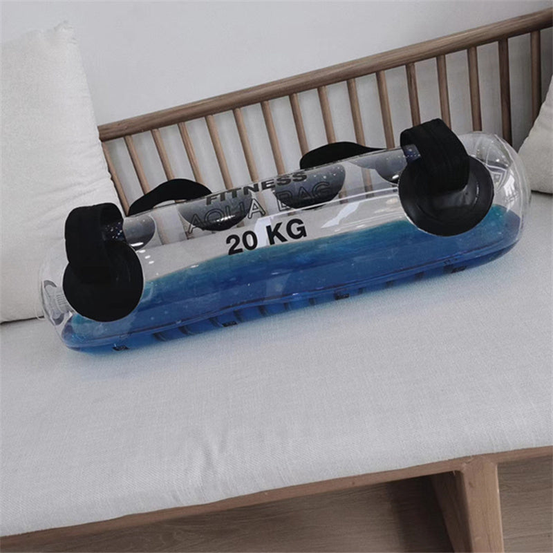 Premium Fitness Aqua Water Bag – Adjustable Weight Training Bag for Bodybuilding & Home Gym – Durable PVC, Inflatable Lifting