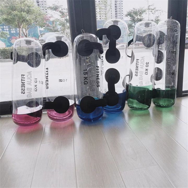 Premium Fitness Aqua Water Bag – Adjustable Weight Training Bag for Bodybuilding & Home Gym – Durable PVC, Inflatable Lifting