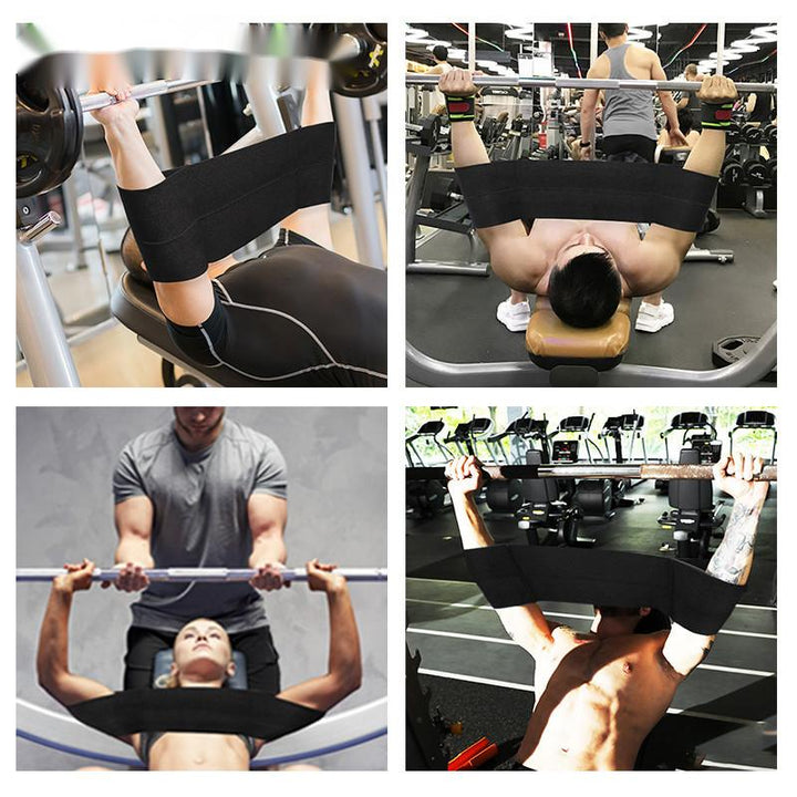Premium Bench Press Slingshot – Elbow Support for Powerlifting & Gym Workout, High Elastic Nylon for Strength Training, 