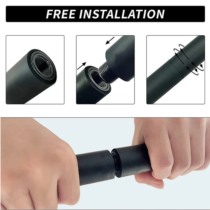 Premium Pilates Stick – Adjustable Yoga Exercise Bar for Strength Training, Home Gym Kit, Muscle Workout Equipment,