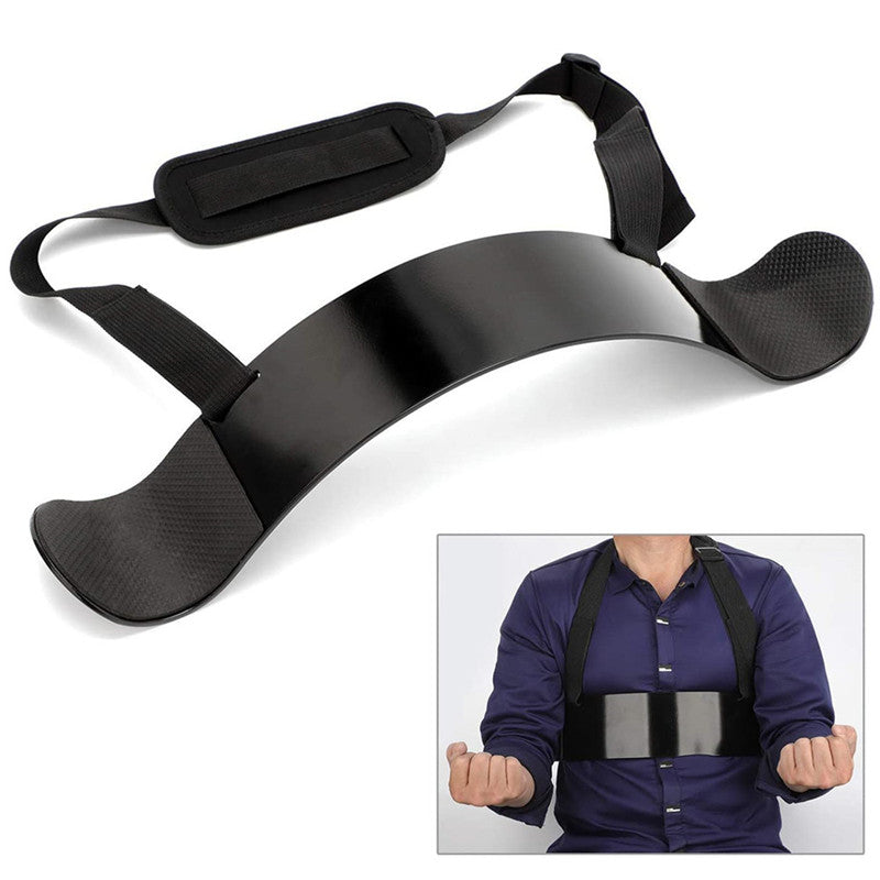 Premium Weight Lifting Arm Blaster – Biceps & Triceps Muscle Training, Adjustable Aluminum Curling Support for Bodybuilding, 