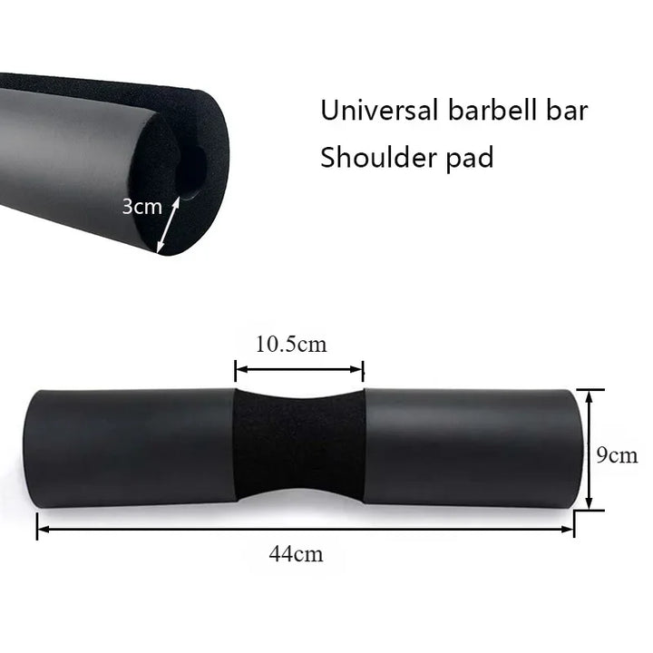 Premium Thick Bar Dumbbell Handles for Weightlifting - Anti-Slip Silicon Grip, Forearm Strength Support, Joint Pain Relief,