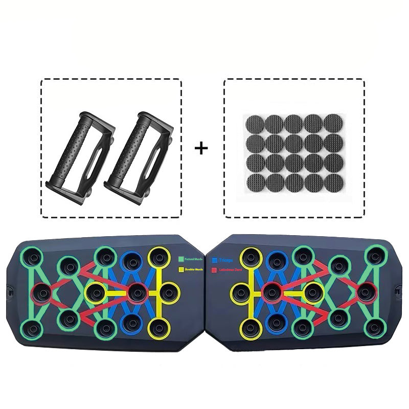 Premium Push-up Board Set – Portable Multifunctional Fitness Equipment for Chest, Abs, Arms & Back Training, Foldable, 