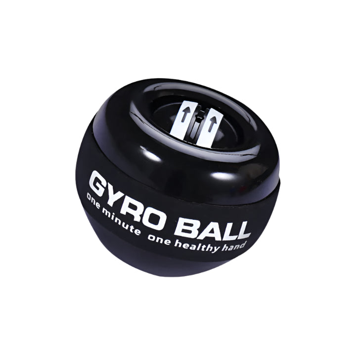 Premium Gyro Ball Wrist Trainer – Gyroscopic Power for Forearm Strength, Muscle Relaxation & Grip Training, Portable Push-Up Board with Handles, Fitness Roller for Home & Gym Workouts - StrengthXPhysiotherapy
