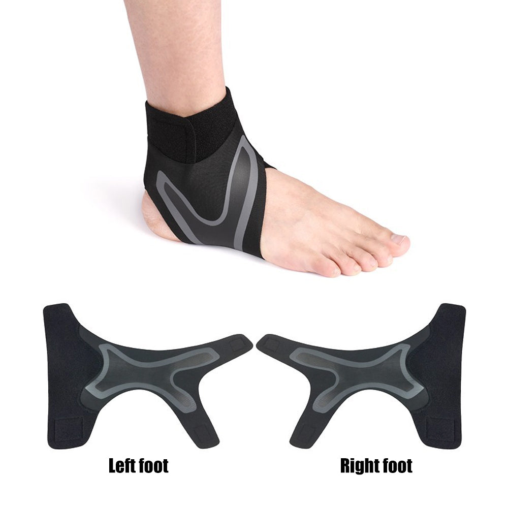 Premium Adjustable Ankle Brace - Compression Support Strap for Pain Relief, Elastic Ankle Guard for Basketball and Sports 