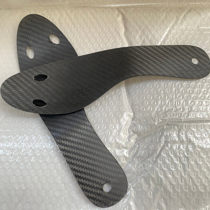 Premium Carbon Fiber Insoles for Running - Full Palm Arch Support, Strong Boost, Enhanced Stability, Anti-Torsion for 