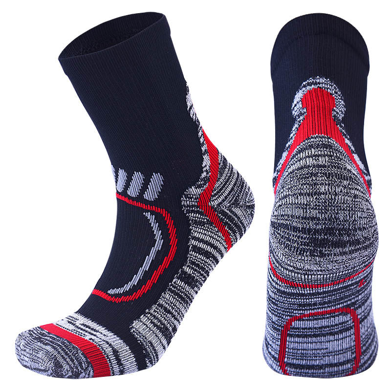 Premium Outdoor Sports Socks for Men – Hiking, Running, Cycling & Basketball – Anti-Slip Thermal Socks for Winter & All Seasons
