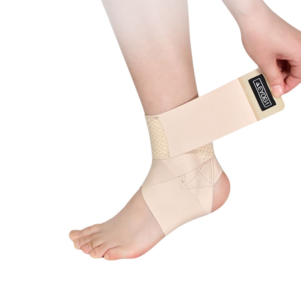 Premium Adjustable Ankle Brace Support for Men, Women & Kids – Ultrathin High-Elastic Compression Sleeves for Pain Relief & 