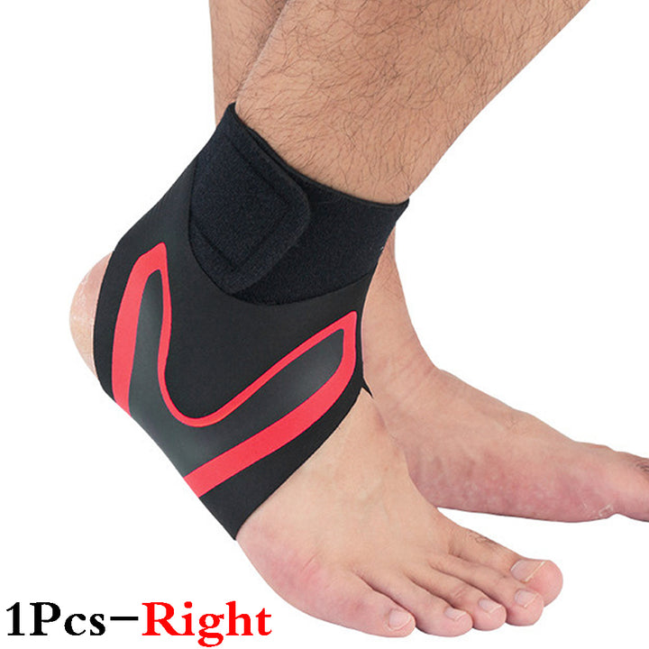 Premium Pressurized Bandage Ankle Support Brace – Elastic Foot Strap for Fitness, Sports, Gym, and Badminton – One Size Fit