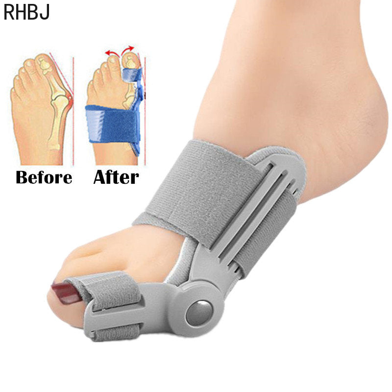 Premium OrthoApedic Bunion Corrector for Hallux Valgus, 2Pcs Adjustable Toe Straightener Splint, Big Toe Alignment & Foot 
