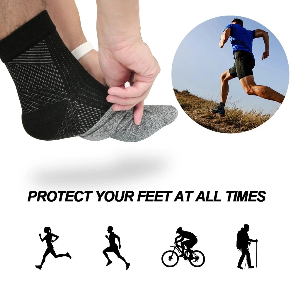 Premium Compression Socks for Football, Running & Cycling – Medical Support for Varicose, Edema, Diabetes – Elastic Anti-