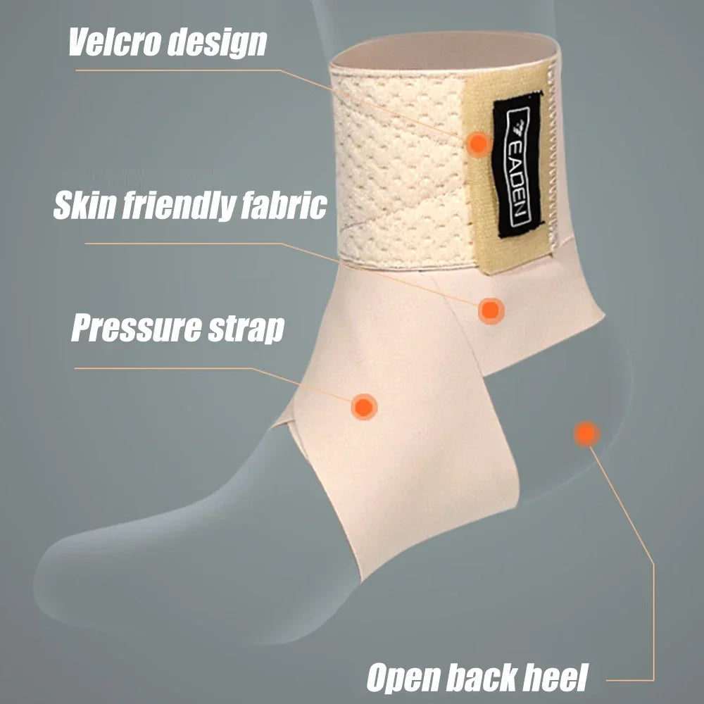 Premium Ankle Support Brace for Foot Drop Rehabilitation, Protective Splint with Adjustable Fixation Strips, Ideal for 