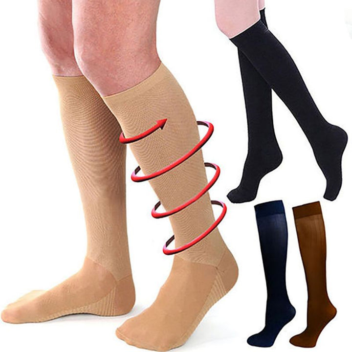 Premium Compression Socks 20-30mmHg for Men & Women – Medical Nursing Stockings for Varicose Veins, Edema, Pregnancy