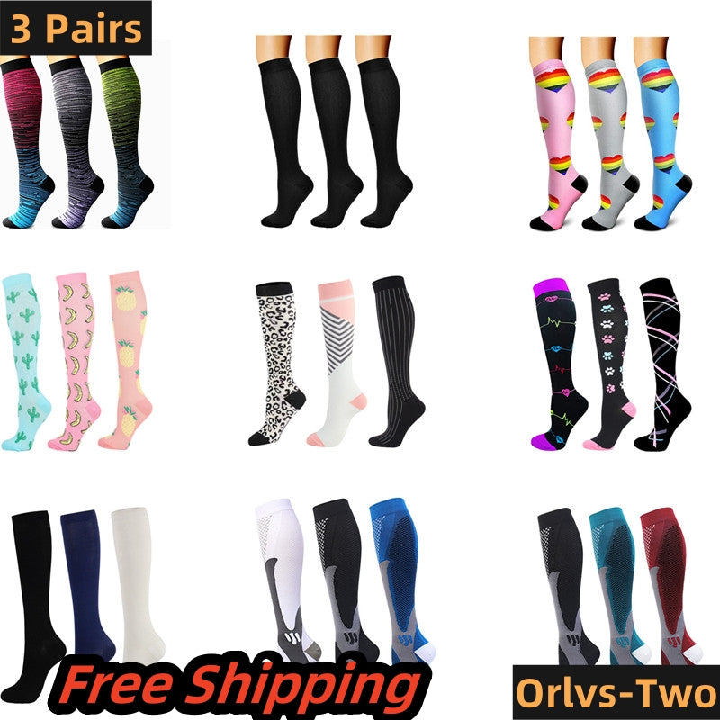 Premium Compression Socks 20-30mmHg for Men & Women – Medical Nursing Stockings for Varicose Veins, Edema, Pregnancy