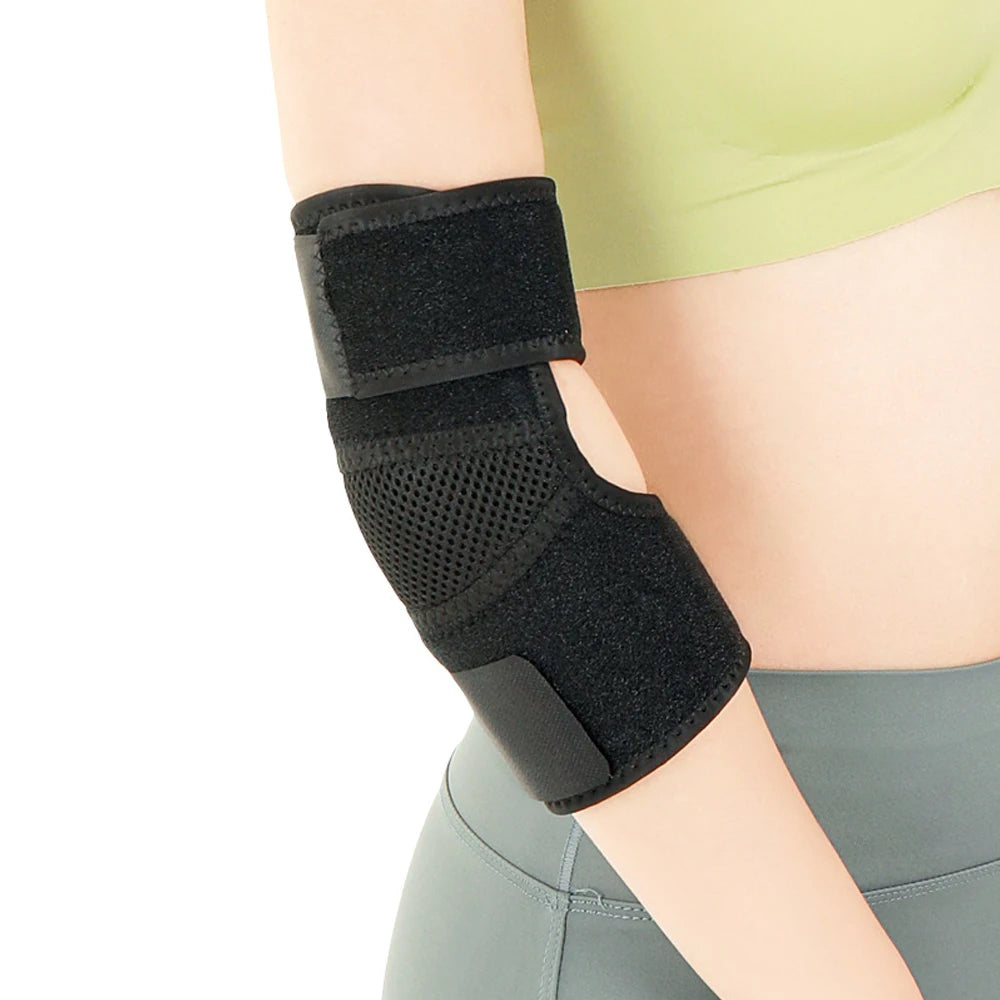 Premium Elbow Support Sleeve for Basketball & Football – Breathable Arm Sleeve Protector for Sports Safety, Adjustable 