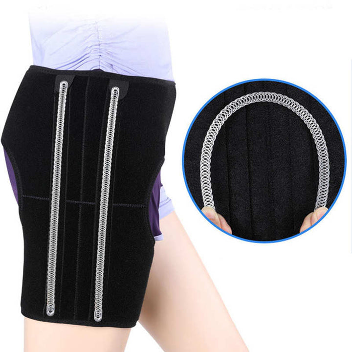 Premium Groin Hip Brace for Sciatica Pain Relief - Adjustable Compression Wrap for Injury Recovery, Supports Hamstring