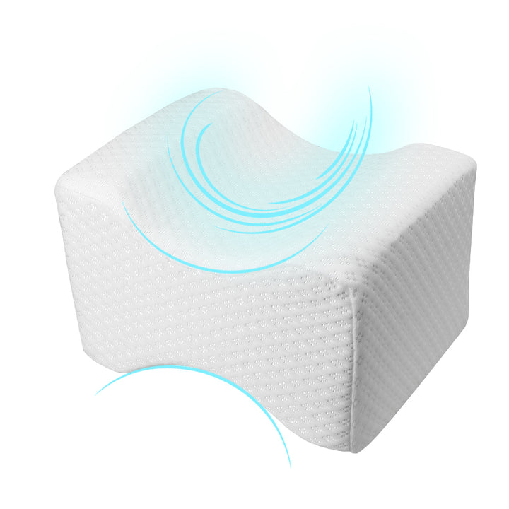 Premium Leg Pillow for Sciatica & Lower Back Pain Relief – Ergonomic Knee Pillow for Pregnant Women, Varicose Veins Care, 