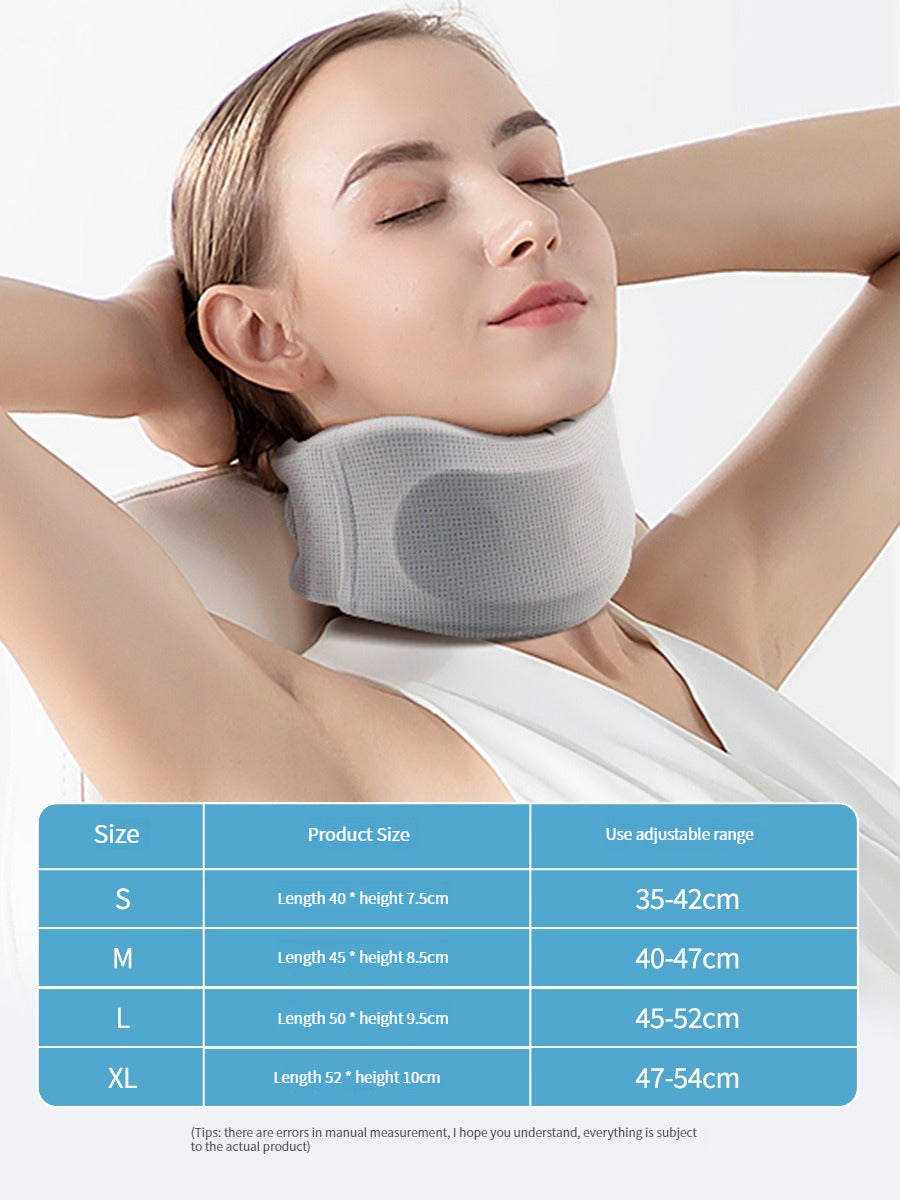 Premium Adjustable Neck Brace Foam Cervical Collar for Pain Relief, Comfortable Support for Home Use and Sleeping, Various 