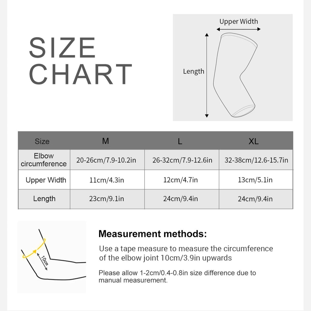 Premium Breathable Elastic Elbow Support Arm Sleeve for Basketball & Badminton – One-Piece Design, Comfortable & Protective,