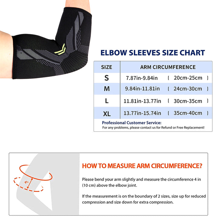 Premium Breathable Elastic Elbow Support Arm Sleeve for Basketball & Badminton – One-Piece Design, Comfortable & Protective,