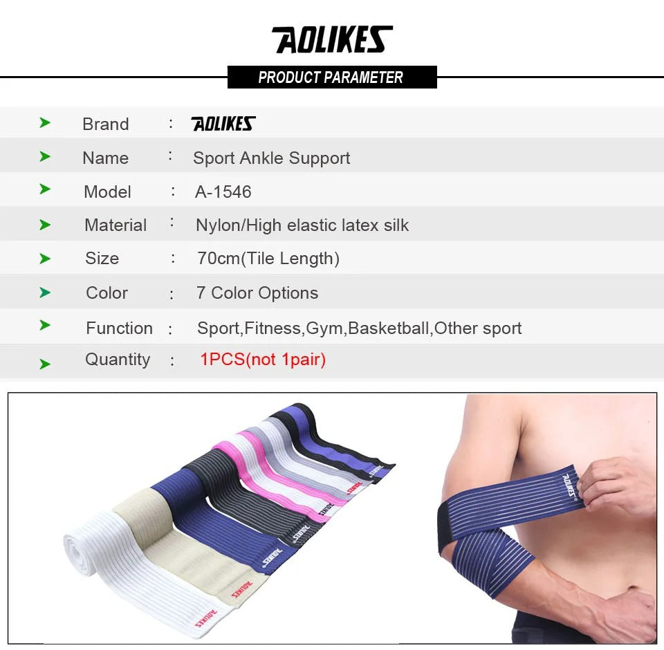 Premium Elbow Strap Bandage for Weightlifting & Fitness – 100cm Long Breathable Support Brace for Gym, Bench Press, Sports Injury Protection - StrengthXPhysiotherapy