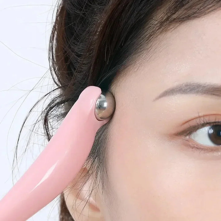 Premium Nine-Claw Head Massager - 360° Rotating Massage Beads, Handheld Steel Ball Design for Scalp & Neck Relaxation, Stress