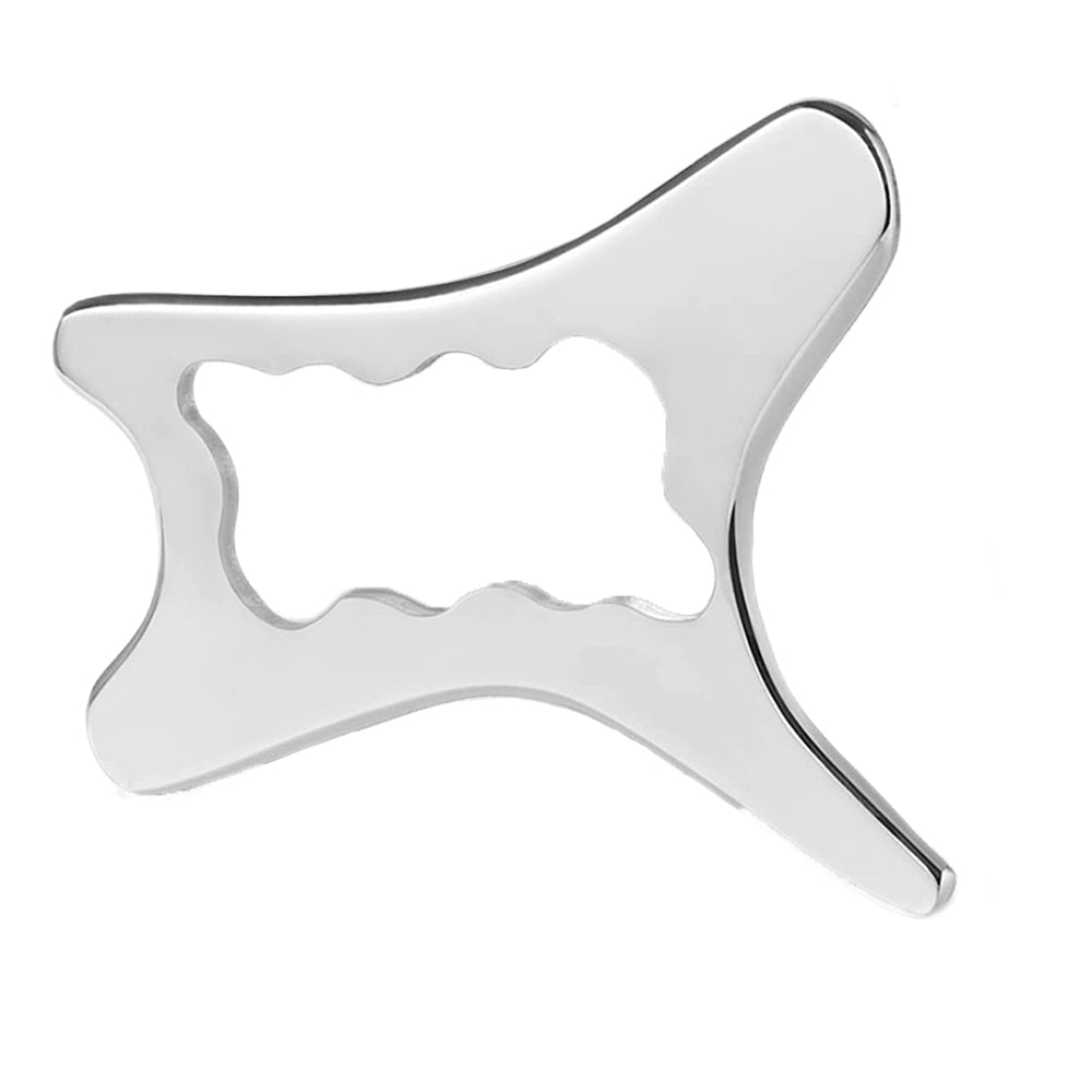 Premium Stainless Steel Gua Sha Scraping Massage Tool for Muscle Relaxation, IASTM for Back, Legs, Arms, Anti-Cellulite 