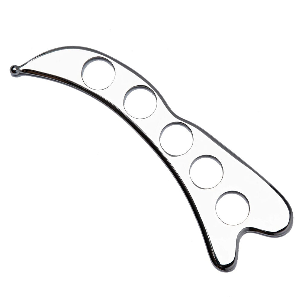 Premium Stainless Steel Gua Sha Scraping Massage Tool for Muscle Relaxation, IASTM for Back, Legs, Arms, Anti-Cellulite 