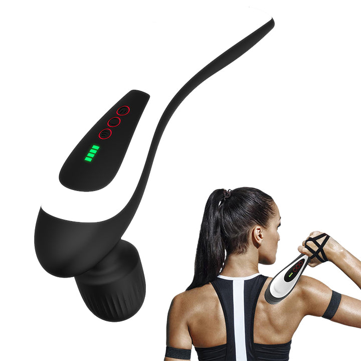 Premium USB Handheld Electric Wand Massager - High Frequency Vibration Deep Tissue Massage Machine for Body, Neck, and Back Pain Relief - StrengthXPhysiotherapy