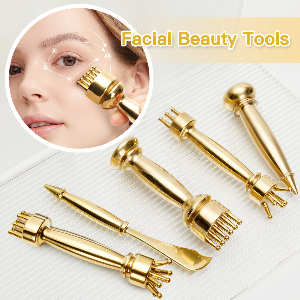 Premium Meridian Massage Stick for Magnetic Therapy, Trigger Point and Lymphatic Acid Drainage, IASTM Facial Scraping Board