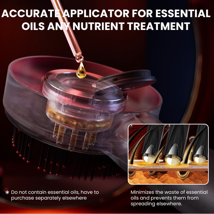 Premium Breo Scalp3 Electric Scalp Massaging Brush with Anti-Hair Loss Function, IPX7 Waterproof, Cordless Design for Home &