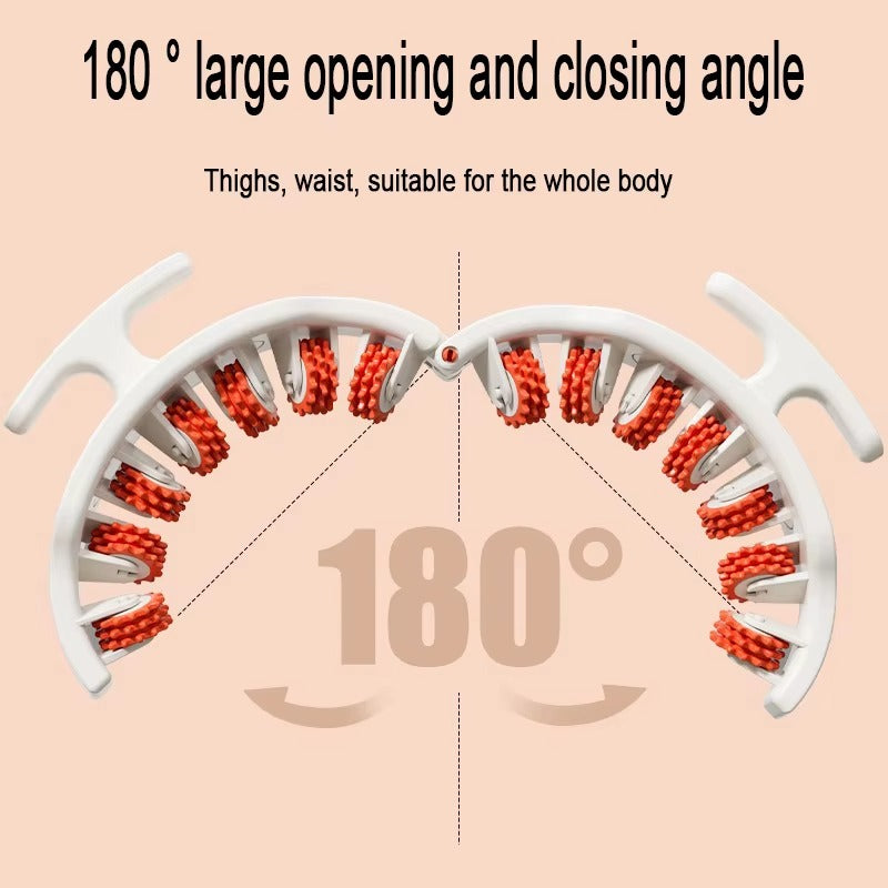 Premium Cellulite Massager, Manual Muscle Roller for Leg, Neck, Arm, Foot, Pelvic Floor Muscle Trainer, Non-Slip Handle, Ergonomic, High-Density PP, Portable and Comfortable - StrengthXPhysiotherapy