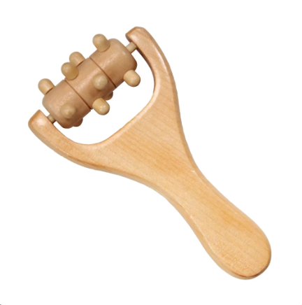 Premium Wooden Massage Roller Tool for Full Body Relief - Lightweight Maderotherapy for Waist, Thighs, Legs, Arms, Neck
