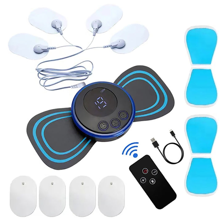 Premium Electric Microfluidic Massager for Full Body - 8 Modes & 19 Strength Levels, Deep Tissue Massage for Neck, Shoulder 