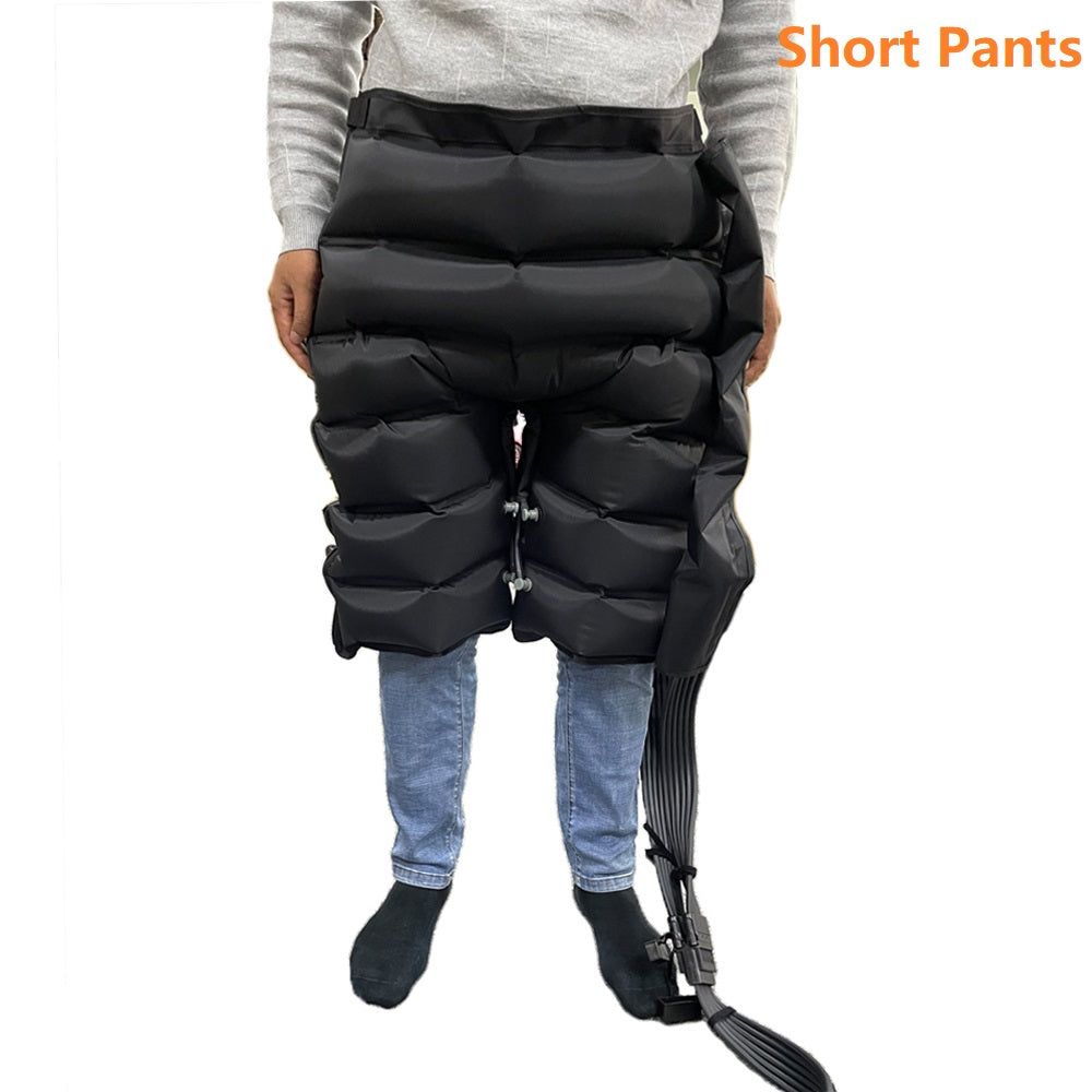 Premium Pressotherapy Air Compression Boots for Legs – 6 Chamber Massager for Muscle Recovery, Improved Circulation, 