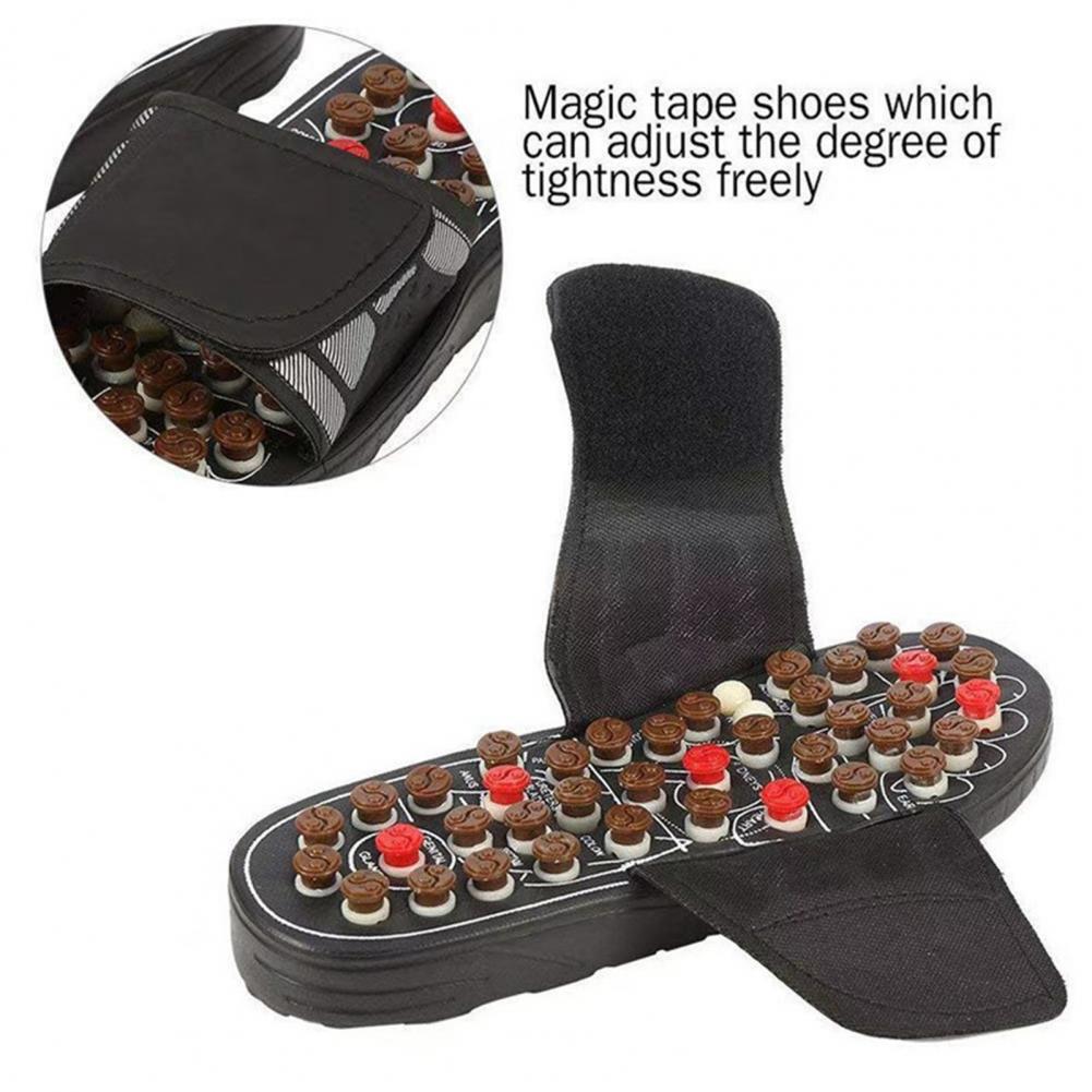 Premium Foot Massage Slippers for Reflexology and Moxibustion – Comfortable Walking Shoes for Pain Relief and Relaxation, 