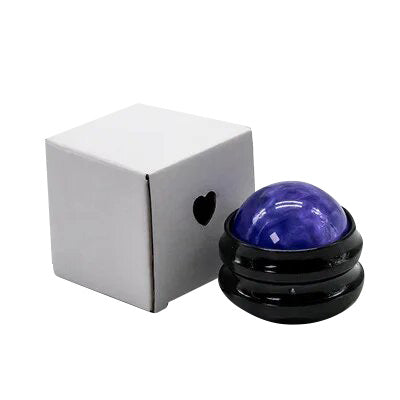 High-Quality Manual Massage Roller Ball for Body Pain Relief - Muscle Relaxation Therapy for Back, Foot, Waist & Hip, Stress