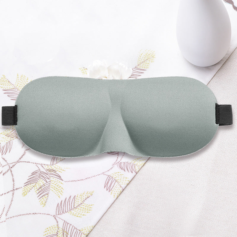 Premium 3D Sleeping Eye Mask for Travel, Padded Soft Blindfold Cover, Eye Relaxation Patch, Comfortable Sleep Aid, Adjustable