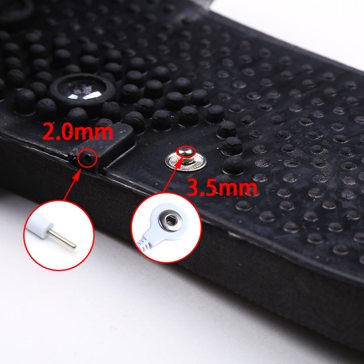 Premium Electric Muscle Stimulator Massage Slippers for Pain Relief – TENS Therapy Foot Massager with Acupuncture Function 