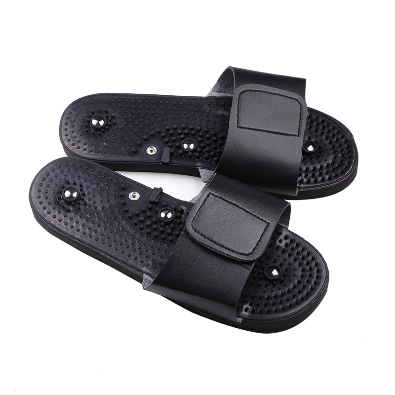 Premium Electric Muscle Stimulator Massage Slippers for Pain Relief – TENS Therapy Foot Massager with Acupuncture Function 