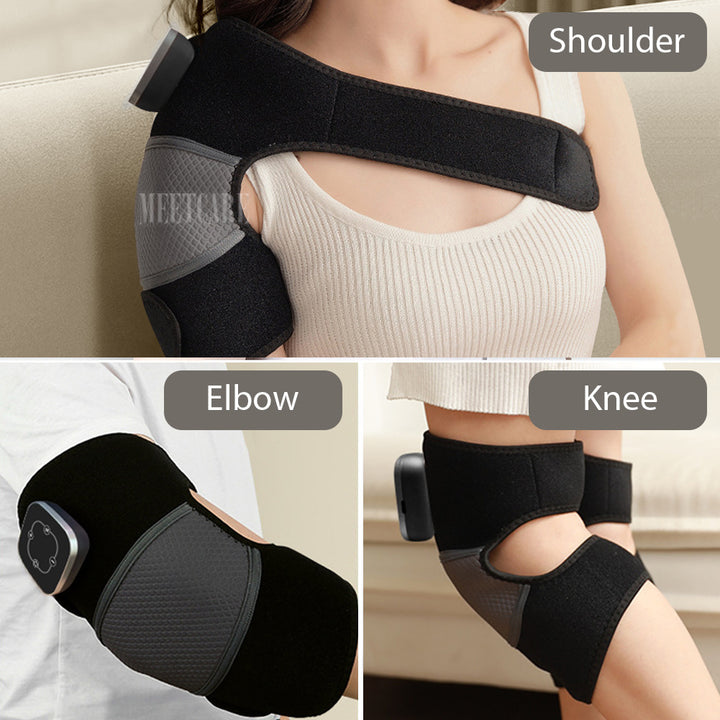 Premium Electric Heating Knee Massager | Intelligent Warm Compress for Joint Protection | Adjustable 45°C-65°C | 3-Second 