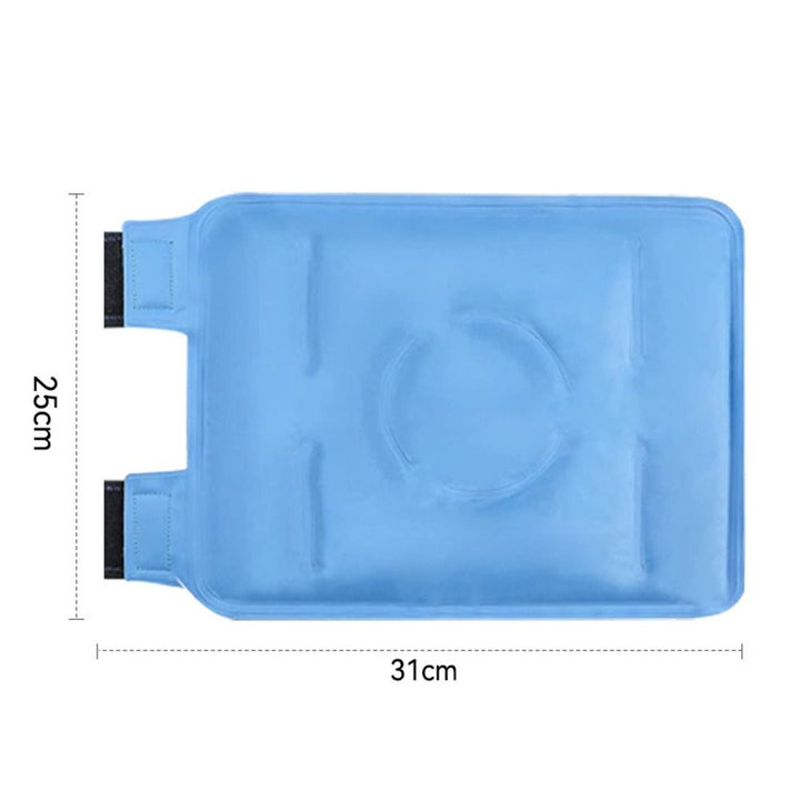 Premium Reusable Knee Ice Pack Wrap – Hot Cold Compress Therapy for Pain Relief, Gel Knee Support for Sprains, Injuries, Full