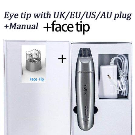 Premium 2 in 1 EMS Eye and Face Vibration Massager – Portable Electric Dark Circle Removal, Anti-Ageing Eye Wrinkle Beauty