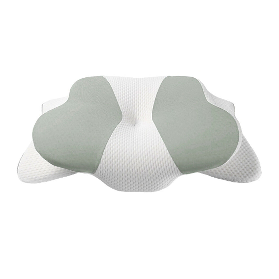 High-Quality Ergonomic Memory Foam Cervical Pillow - Neck & Shoulder Support, Adjustable for Side, Back & Stomach Sleepers,