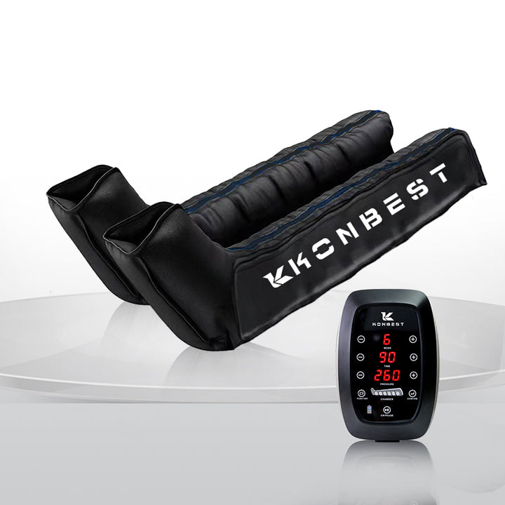 Premium Air Compression Massager for Legs and Feet – 6 Cavity Pressotherapy Boots for Improved Blood Circulation, Relaxation,