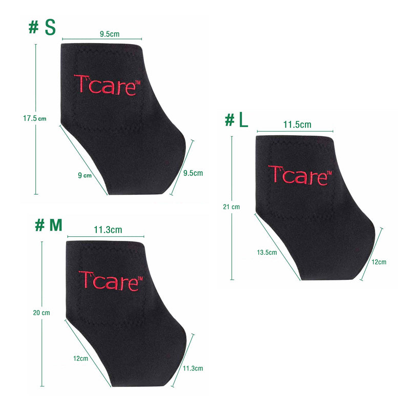 Premium Magnetic Therapy Ankle Brace with Tourmaline, Self-Heating Far Infrared Support, Adjustable Compression, Foot