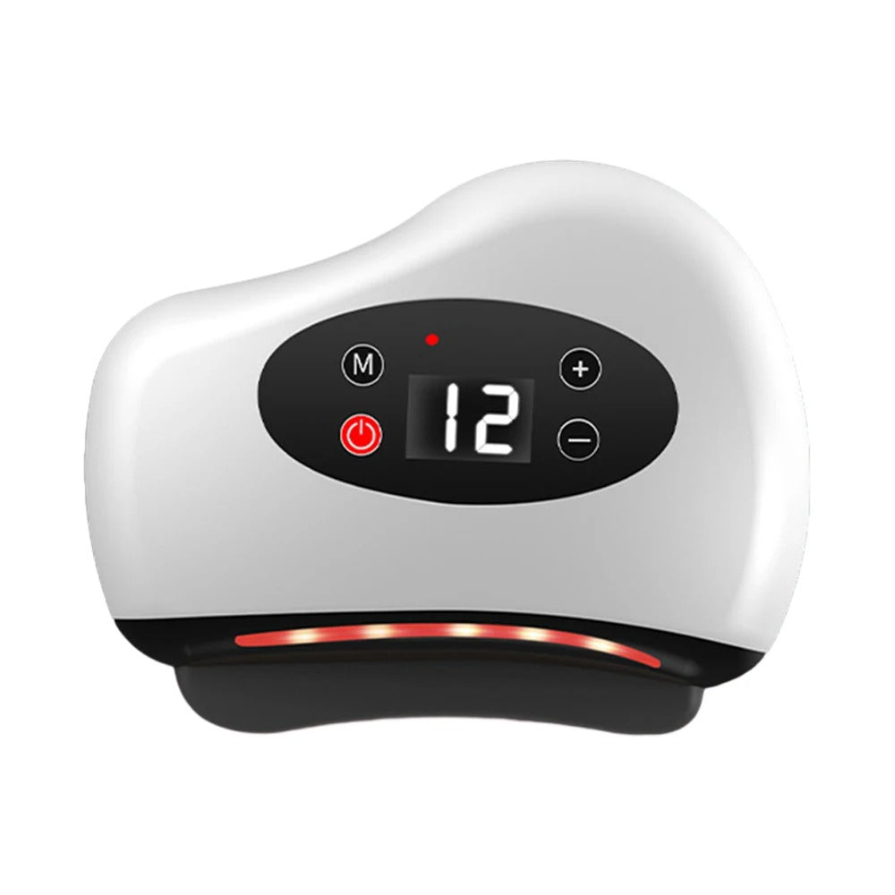 High Quality Electric Guasha Massager with Heating & Vibration – Hot Compress Eye & Face Tool for Skin Lifting & Wrinkle 